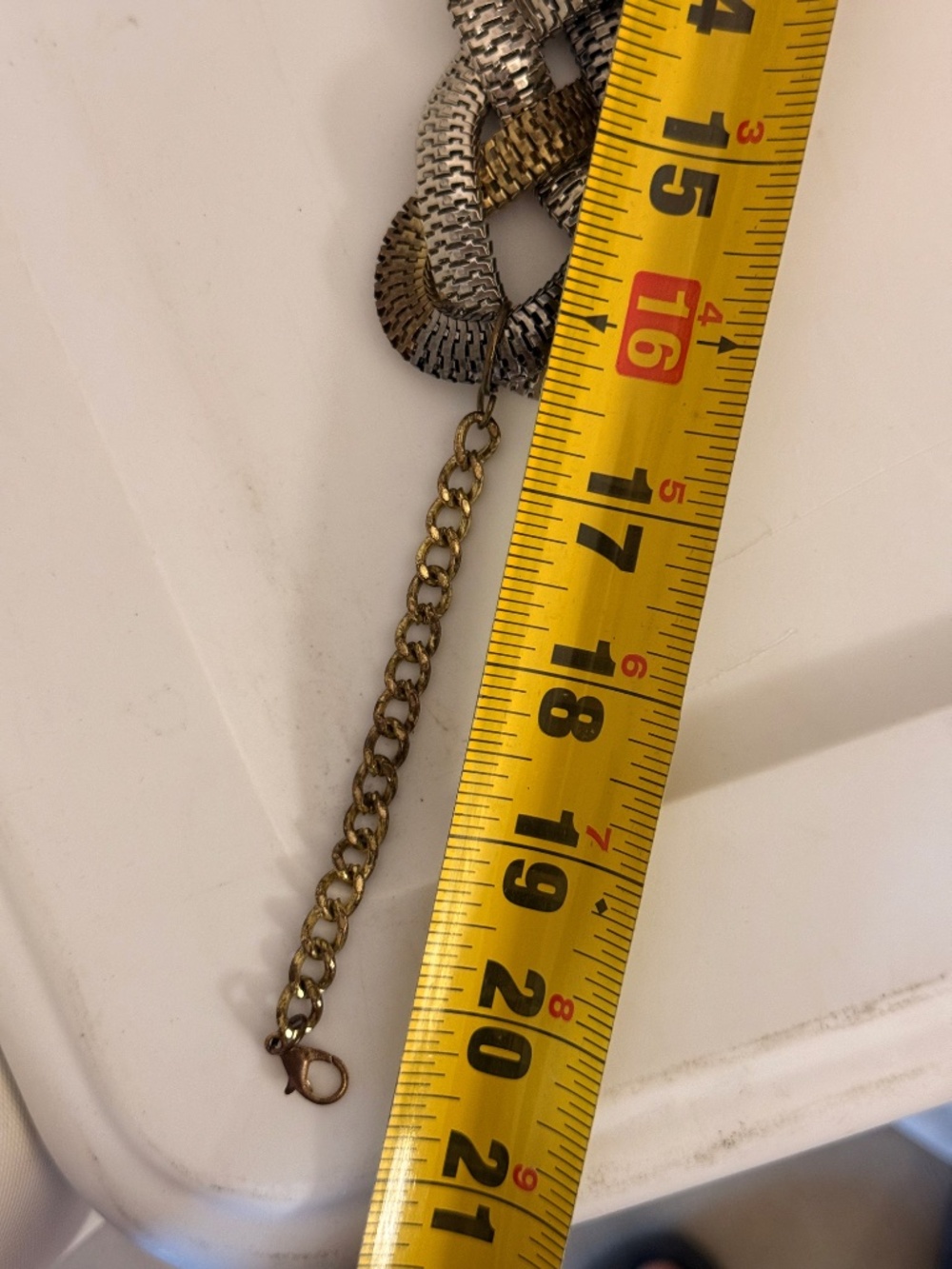 Y2K Style Chunky Twisted Chain Necklace - Picture 7 of 7